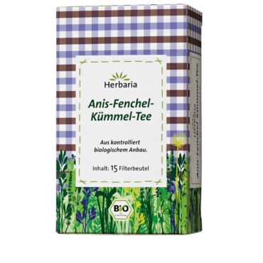 Anis Fenchel Kümmel Tee von Herbaria